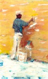 Painter, Nayarit, Mexico
